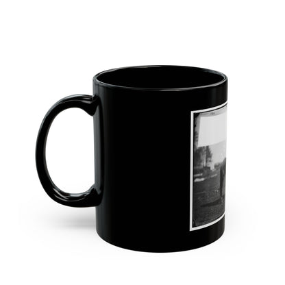 Brandy Station, Virginia. Capt. Beckwith's Horse, Headquarters, Army Of The Potomac (U.S. Civil War) Black Coffee Mug