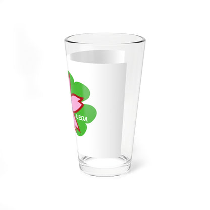 Flag of Ueda Nagano (Japan) Pint Glass 16oz