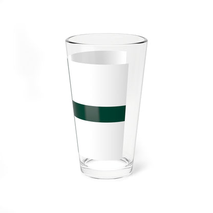 Rank flag of the South African Navy - Admiral 1972-1981 (South Africa) Pint Glass 16oz