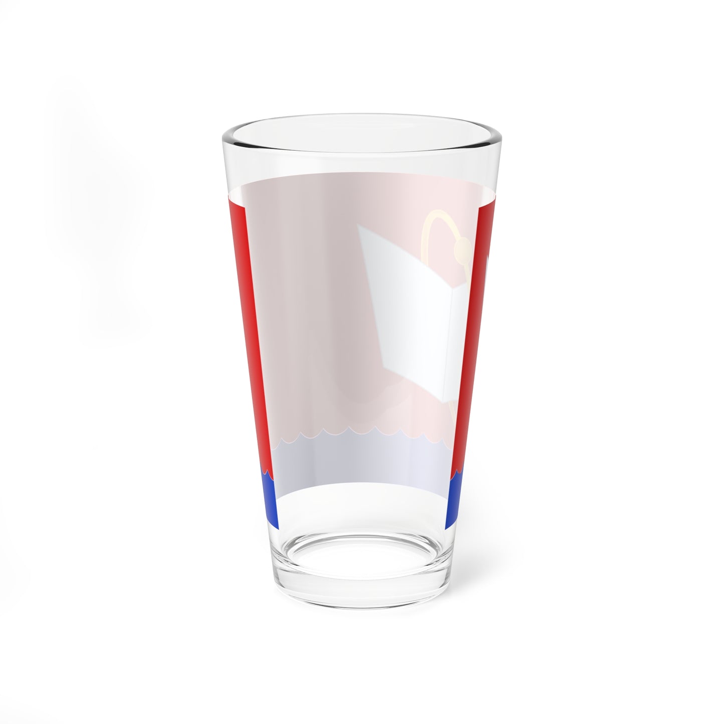 Flag of Fryazino Moscow oblast (Russia) Pint Glass 16oz