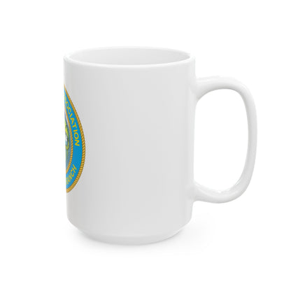 USCG EnlAssocCaribbean Branch (U.S. Coast Guard) White Coffee Mug