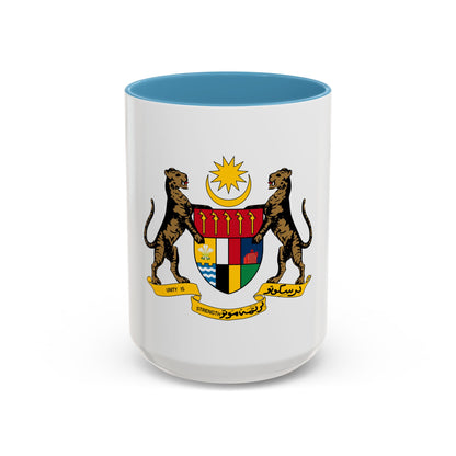 Coat of arms of the Federation of Malaya - Accent Coffee Mug