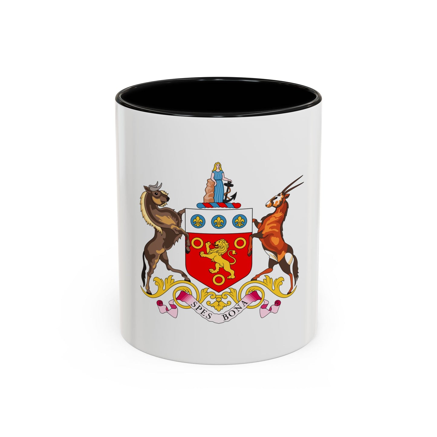 Coat of arms of the Cape Colony 1876-1994 - Accent Coffee Mug