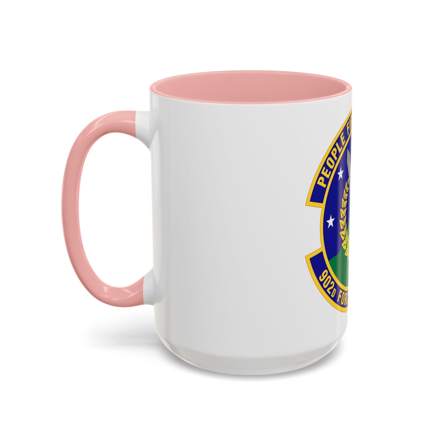 902d Force Support Squadron (U.S. Air Force) Accent Coffee Mug