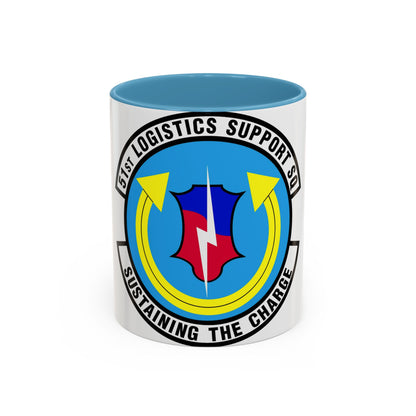 51st Logistics Support Squadron (U.S. Air Force) Accent Coffee Mug