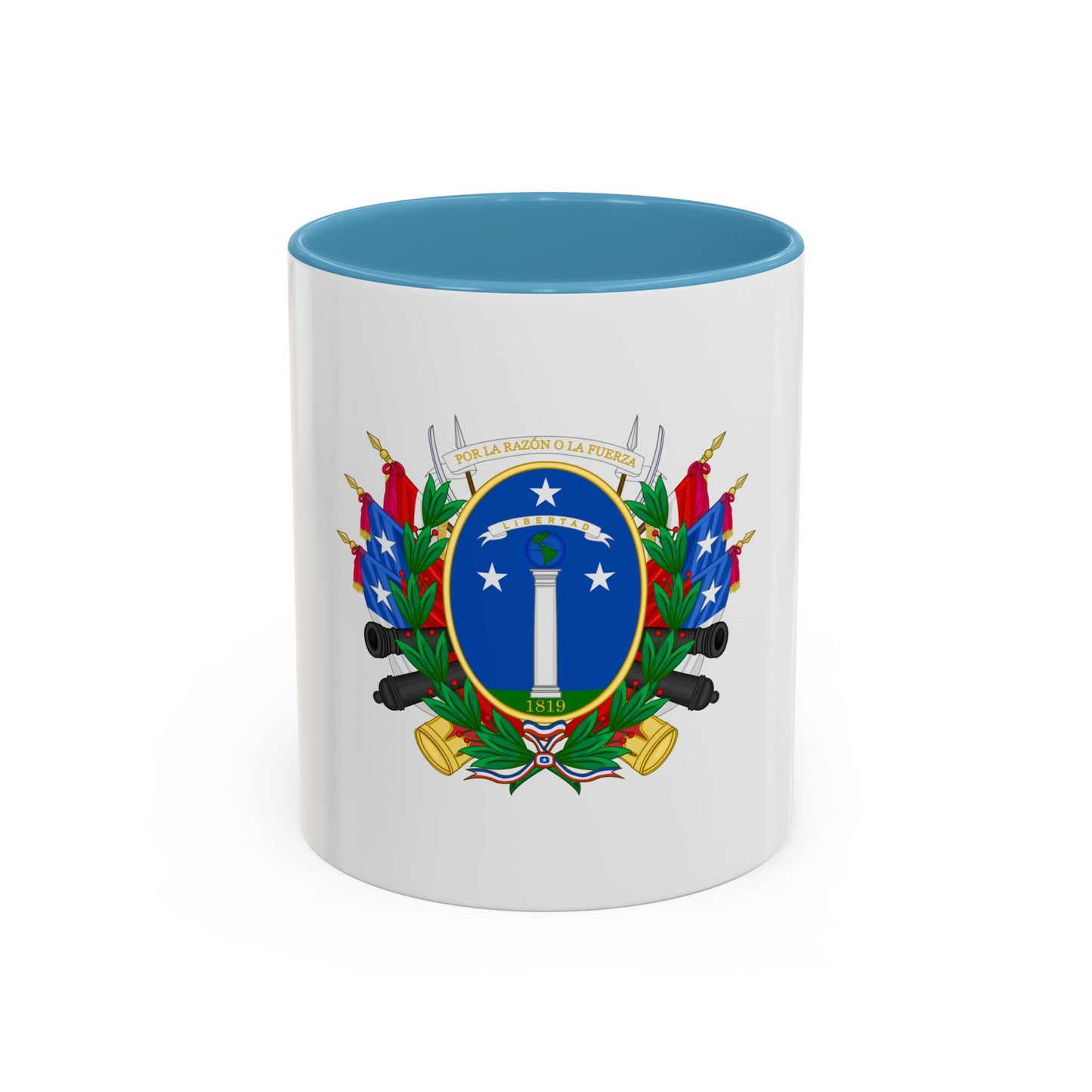 Greater Coat of Arms of Chile (1819-1834) - Accent Coffee Mug