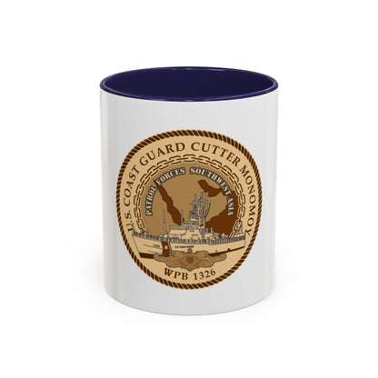 USCGC Monomoy WPB 1326 (U.S. Coast Guard) Accent Coffee Mug