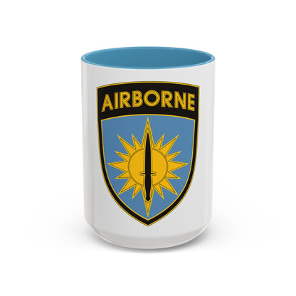 Special Operations Command Pacific 3 (U.S. Army) Accent Coffee Mug