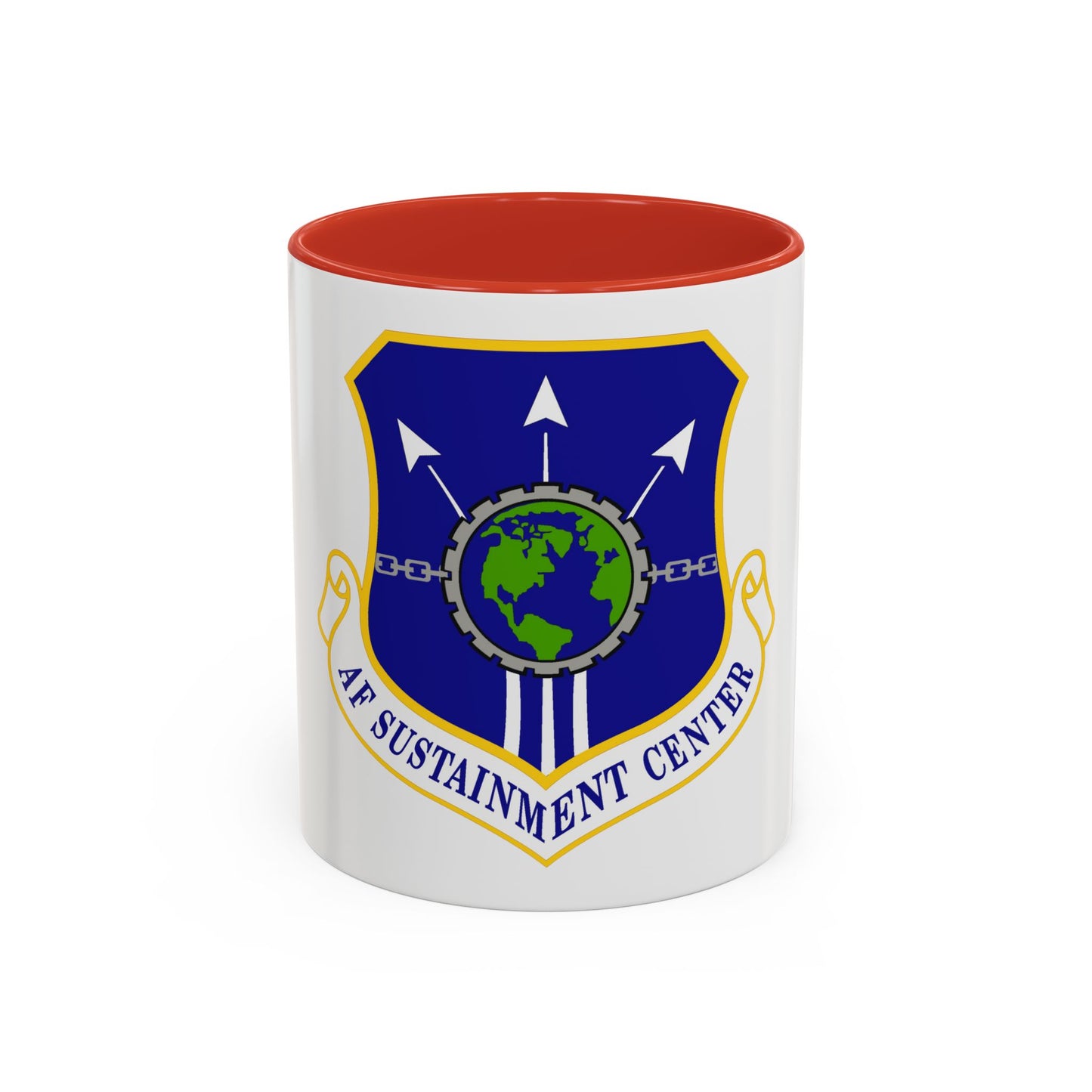Air Force Sustainment Center (U.S. Air Force) Accent Coffee Mug