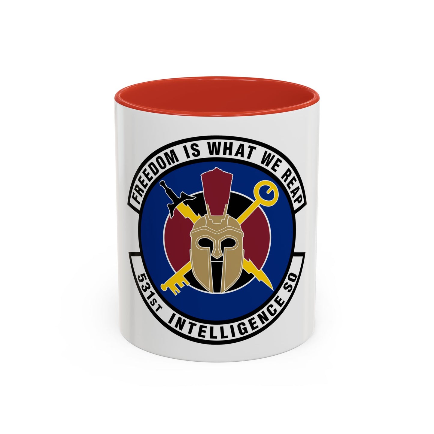 531 Intelligence Squadron ACC (U.S. Air Force) Accent Coffee Mug