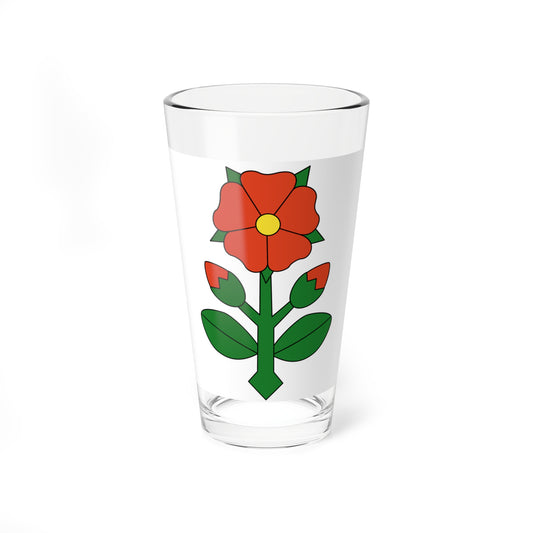 CHE Bruettisellen Flag (Switzerland) Pint Glass 16oz