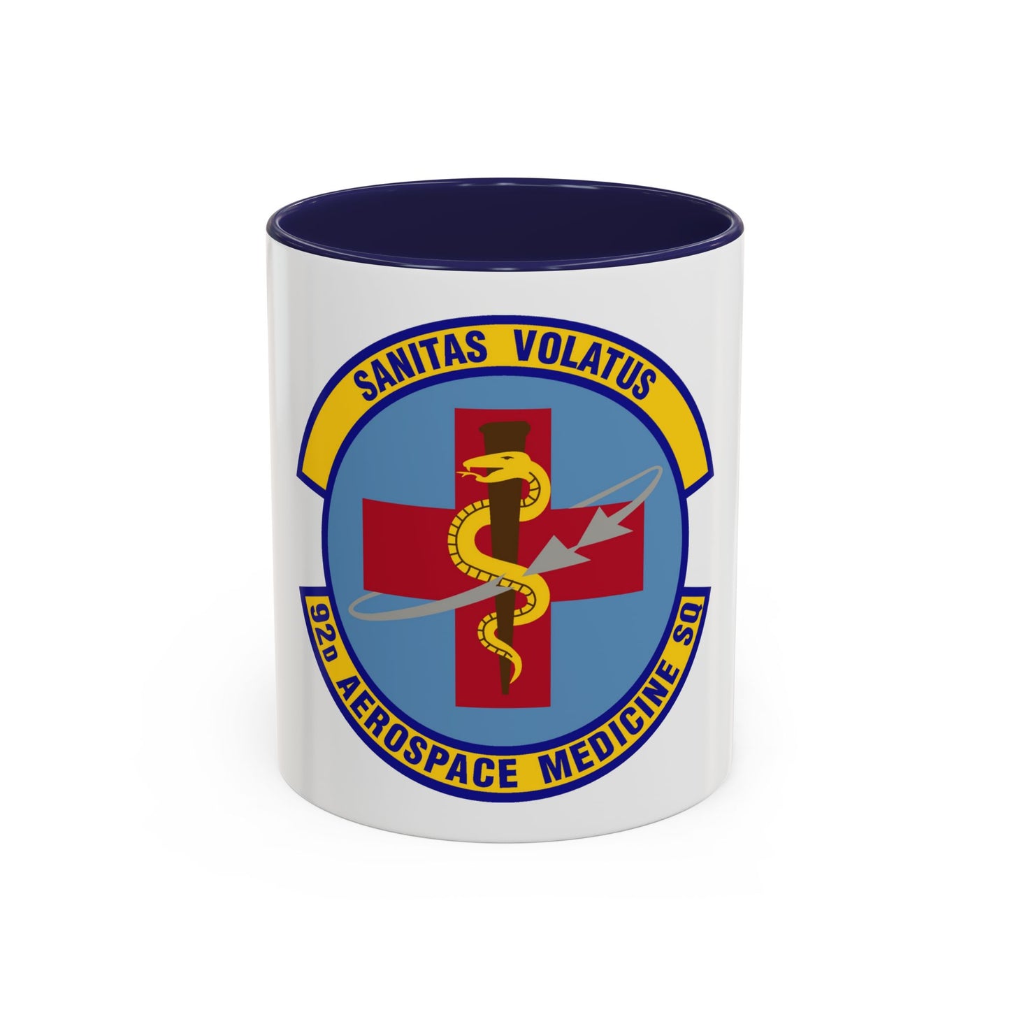 92d Aerospace Medicine Squadron (U.S. Air Force) Accent Coffee Mug