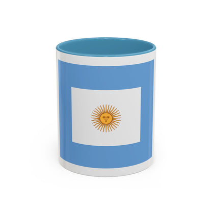 Naval Jack of Argentina - Accent Coffee Mug