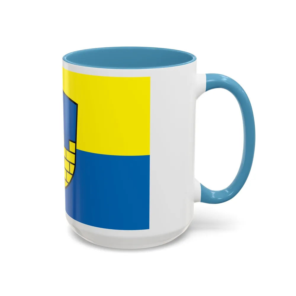 Flag of Bautzen Germany - Accent Coffee Mug-Go Mug Yourself