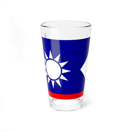 ROCN Senior Officers Flag 1929 (China) Pint Glass 16oz
