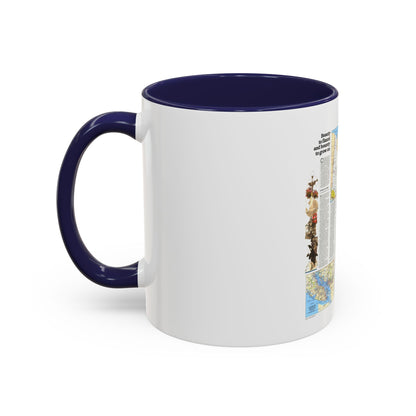 Canada - British Columbia, Alberta & Yukon 2 (1978) (Map) Accent Coffee Mug