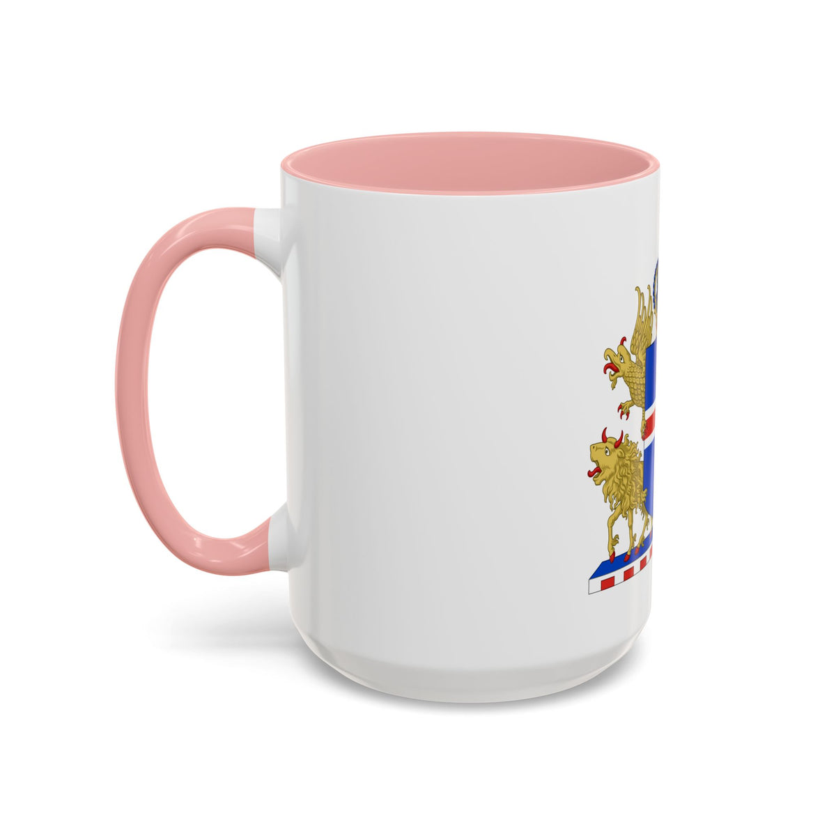 Kingdom of Iceland Coat of Arms - Accent Coffee Mug