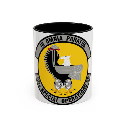 12 Special Operations Squadron AFSOC (U.S. Air Force) Accent Coffee Mug