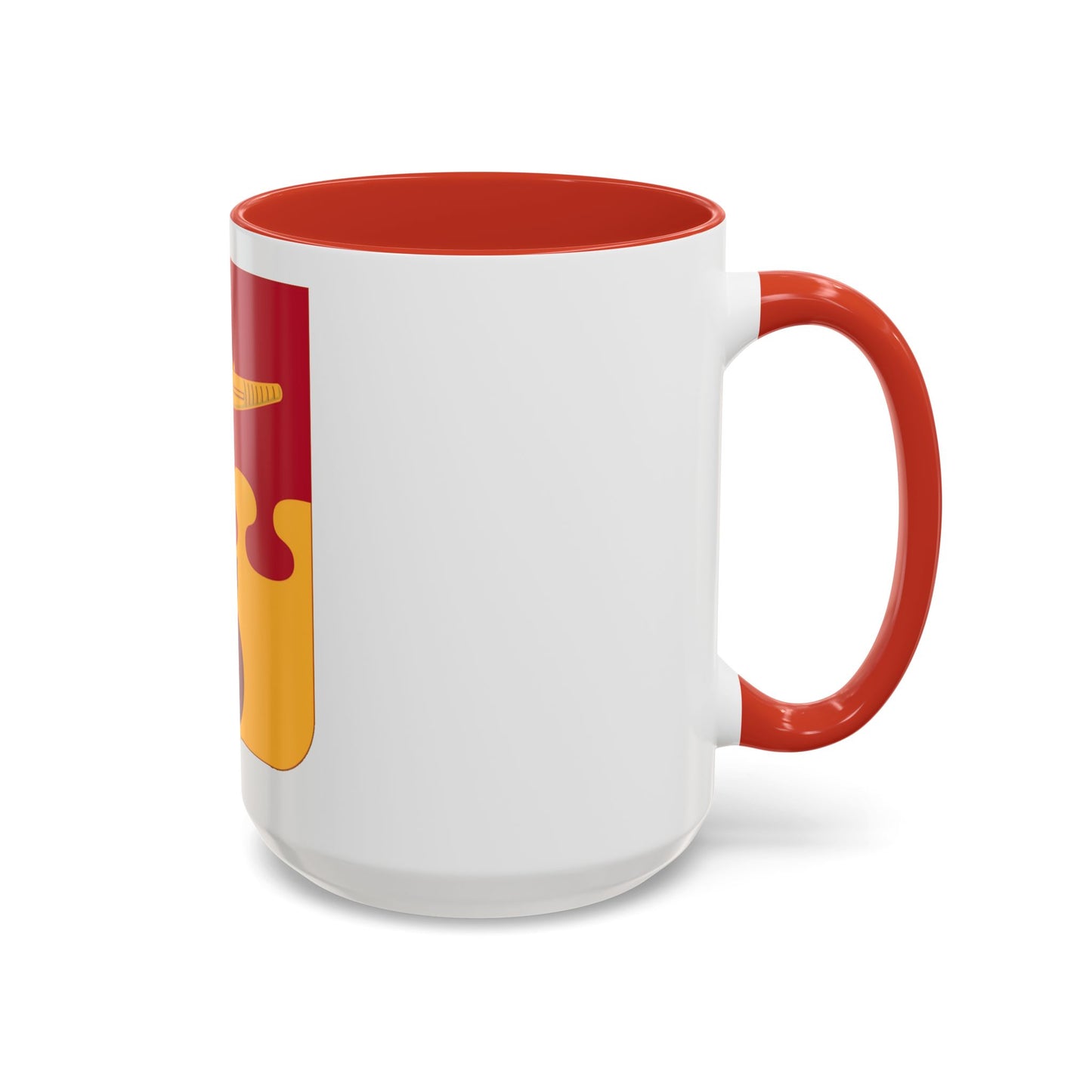 675th Airborne Field Artillery Battalion v2 (U.S. Army) Accent Coffee Mug