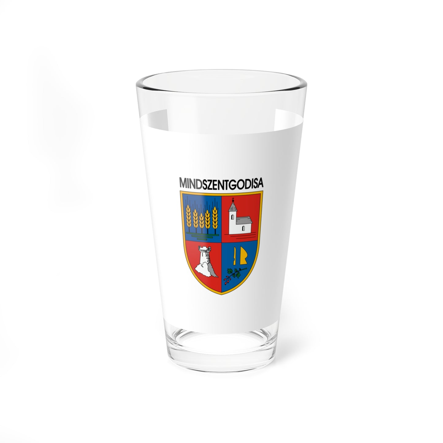 Flag of Mindszentgodisa (Hungary) Pint Glass 16oz