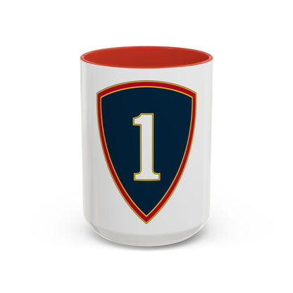 1 Personnel Command 3 (U.S. Army) Accent Coffee Mug