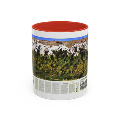 High Himalaya (1988) (Map) Accent Coffee Mug