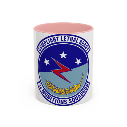 3d Munitions Squadron (U.S. Air Force) Accent Coffee Mug