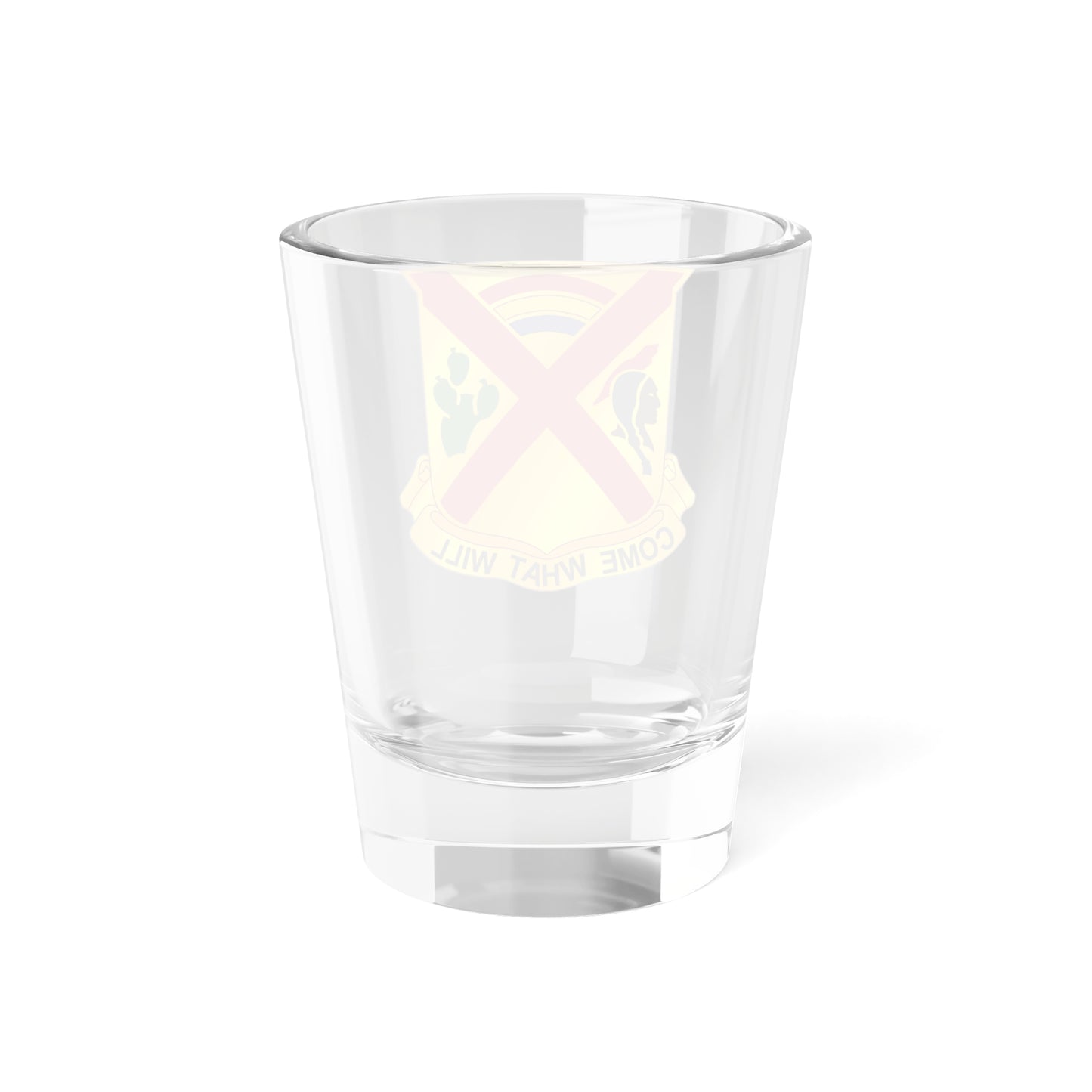 108 Cavalry Regiment (U.S. Army) Shot Glass 1.5oz