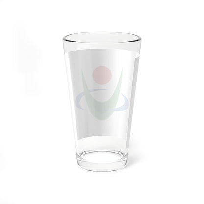 Flag of Uwajima Ehime (Japan) Pint Glass 16oz
