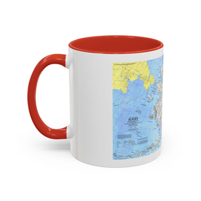 USA - Alaska (1975) (Map) Accent Coffee Mug