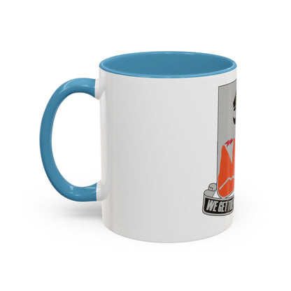 4 Signal Battalion (U.S. Army) Accent Coffee Mug