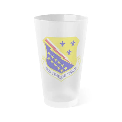 982d Training Group (U.S. Air Force) Frosted Pint Glass 16oz Default Title - Go Mug Yourself