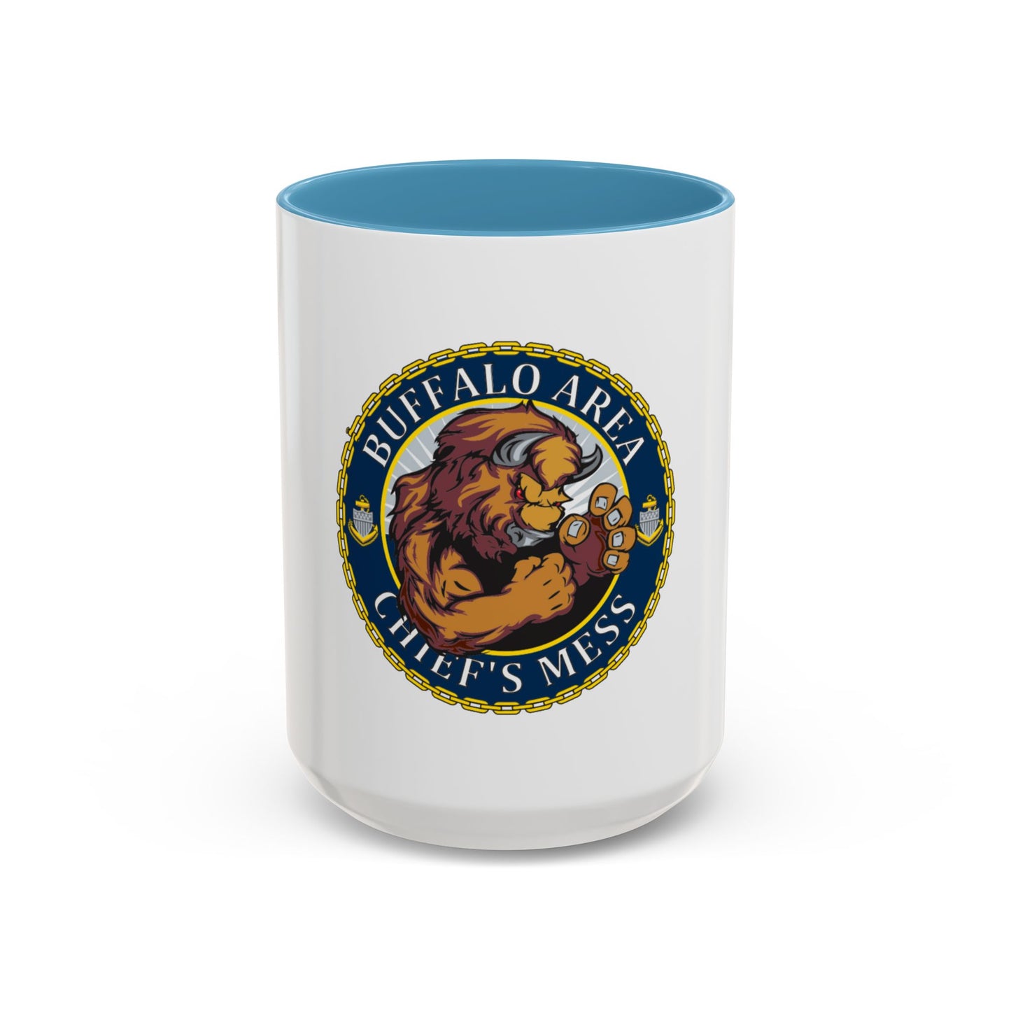 USCG Buffalo Area Cheifs Mess (U.S. Coast Guard) Accent Coffee Mug