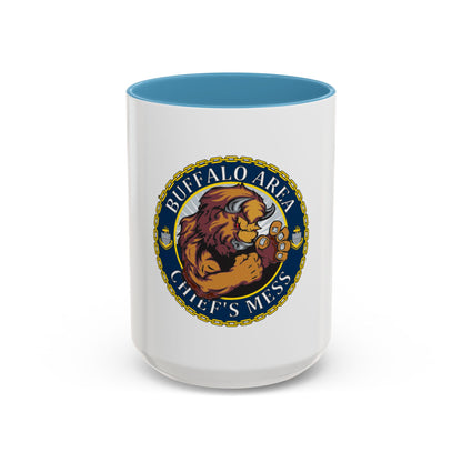 USCG Buffalo Area Cheifs Mess (U.S. Coast Guard) Accent Coffee Mug