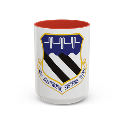 551st Electronic Systems Wing (U.S. Air Force) Accent Coffee Mug