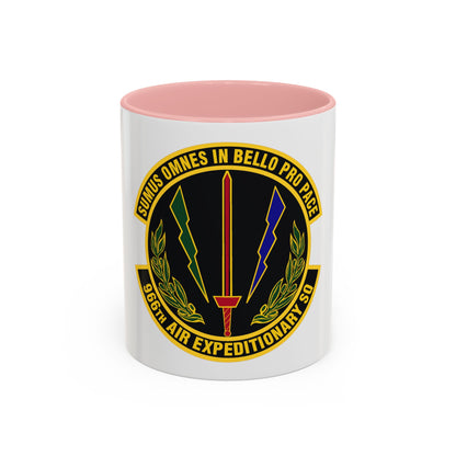 966th Air Expeditionary Squadron (U.S. Air Force) Accent Coffee Mug