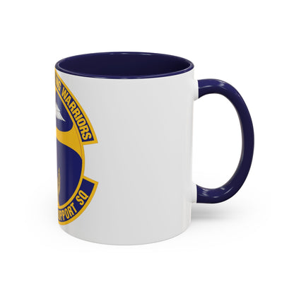 95th Medical Support Squadron (U.S. Air Force) Accent Coffee Mug