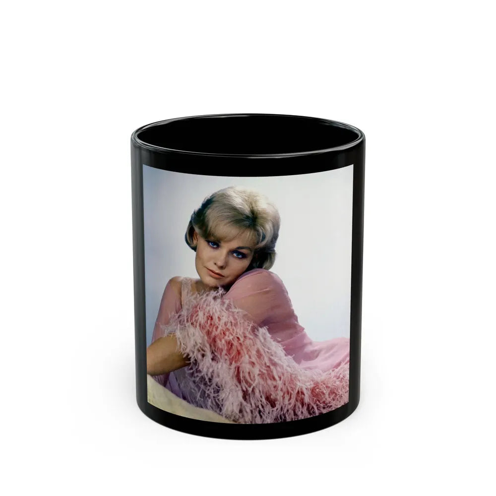 Kim Novak #248 (Vintage Female Icon) Black Coffee Mug-11oz-Go Mug Yourself