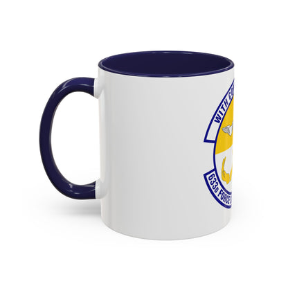 633d Force Support Squadron (U.S. Air Force) Accent Coffee Mug