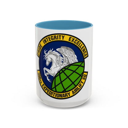 306th Expeditionary Airlift Squadron (U.S. Air Force) Accent Coffee Mug