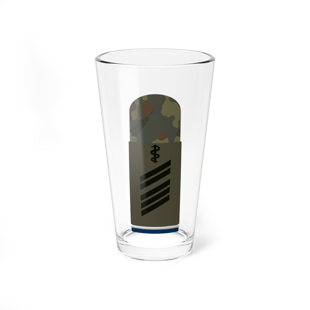 HA OS5 16 Oberstabsgefreiter SanOA San HMx L (Germany) (Military Rank) Pint Glass 16oz