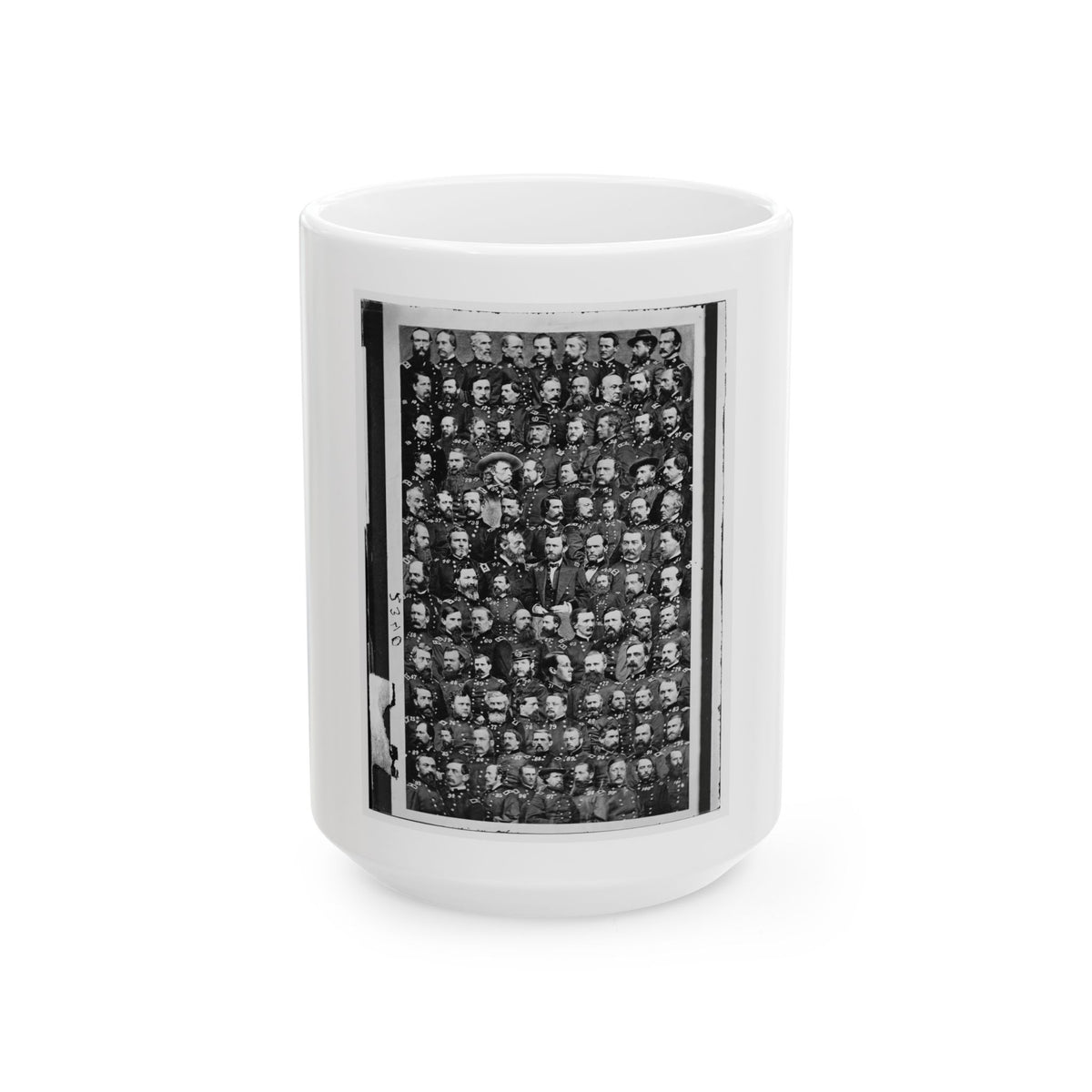 Untitled 003 (U.S. Civil War) White Coffee Mug