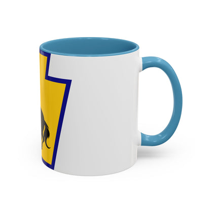 55th Maneuver Enhancement Brigade (U.S. Army) Accent Coffee Mug