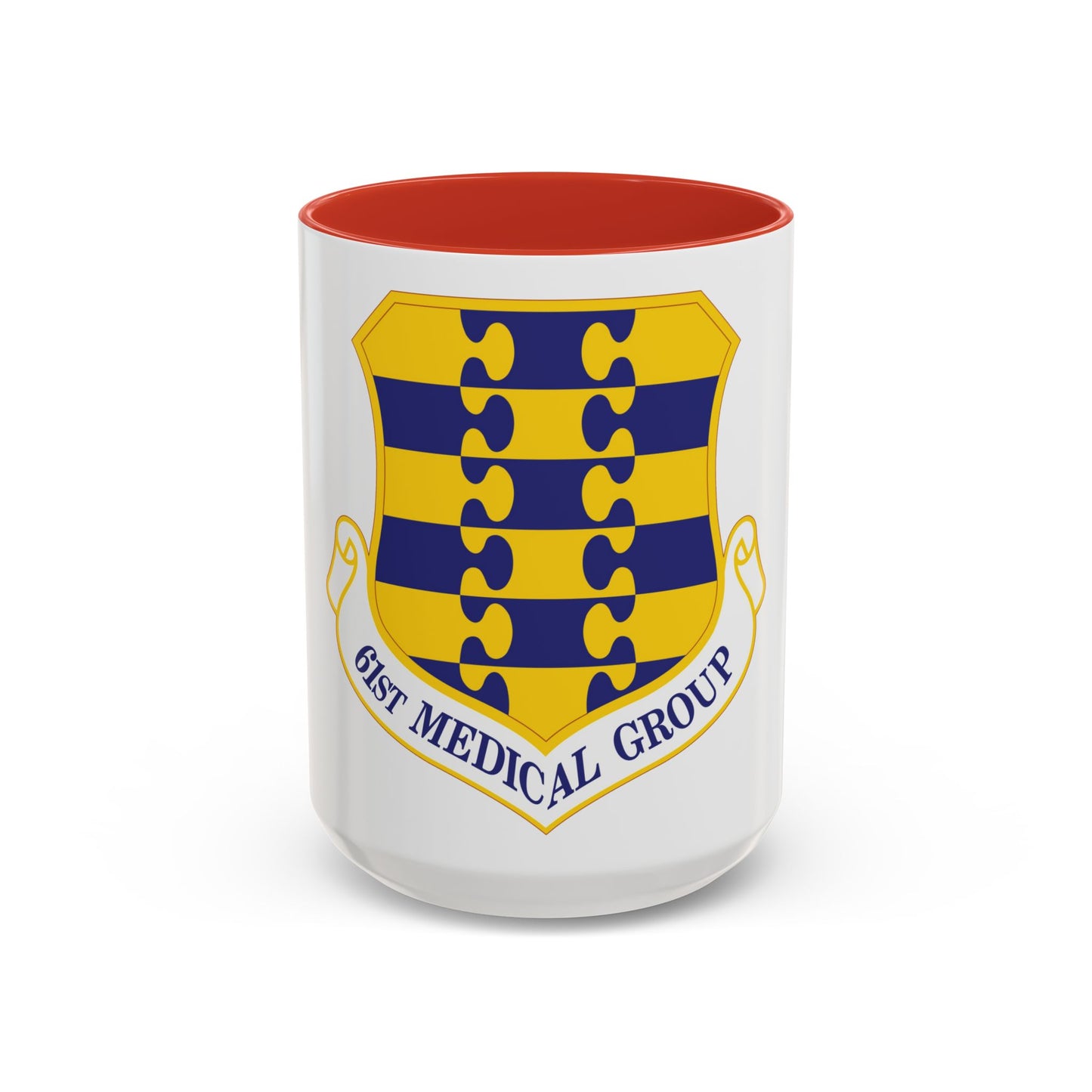 61st Medical Group (U.S. Air Force) Accent Coffee Mug