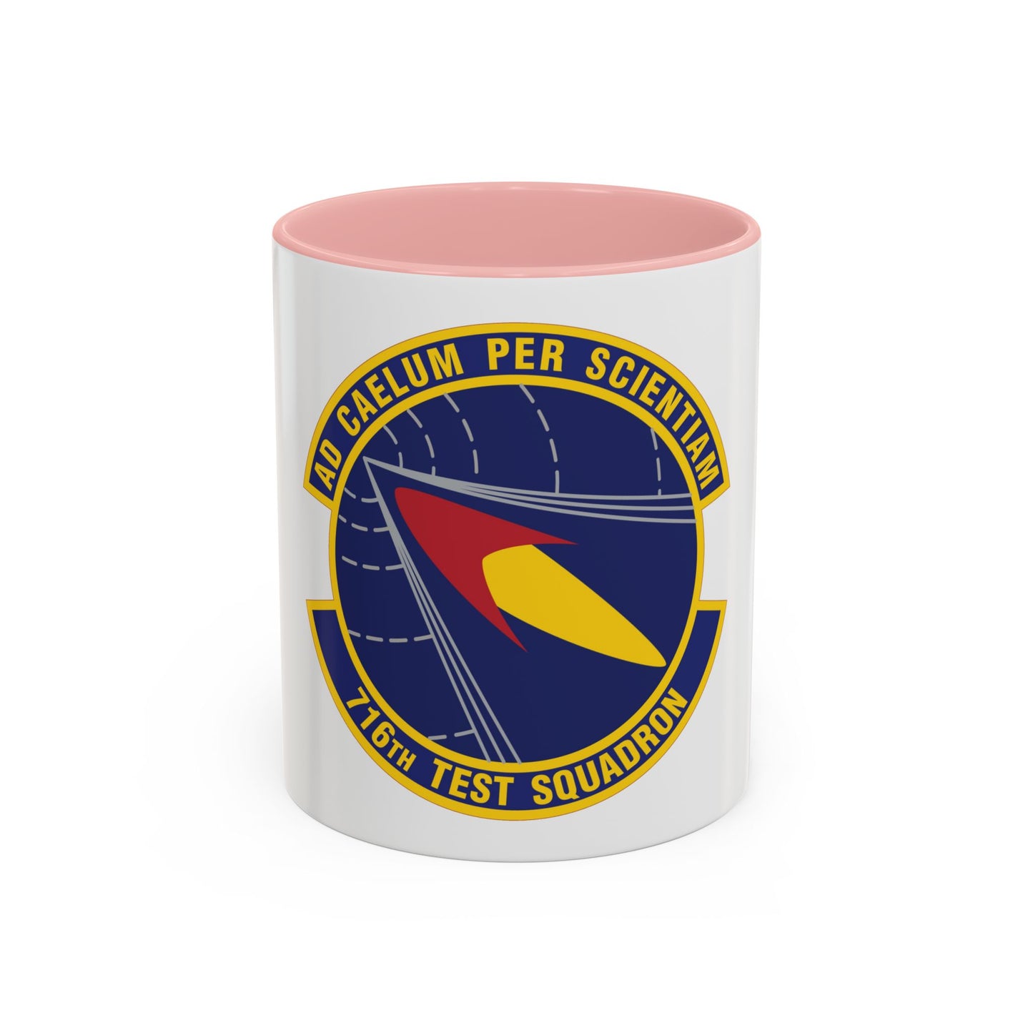 716th Test Squadron (U.S. Air Force) Accent Coffee Mug