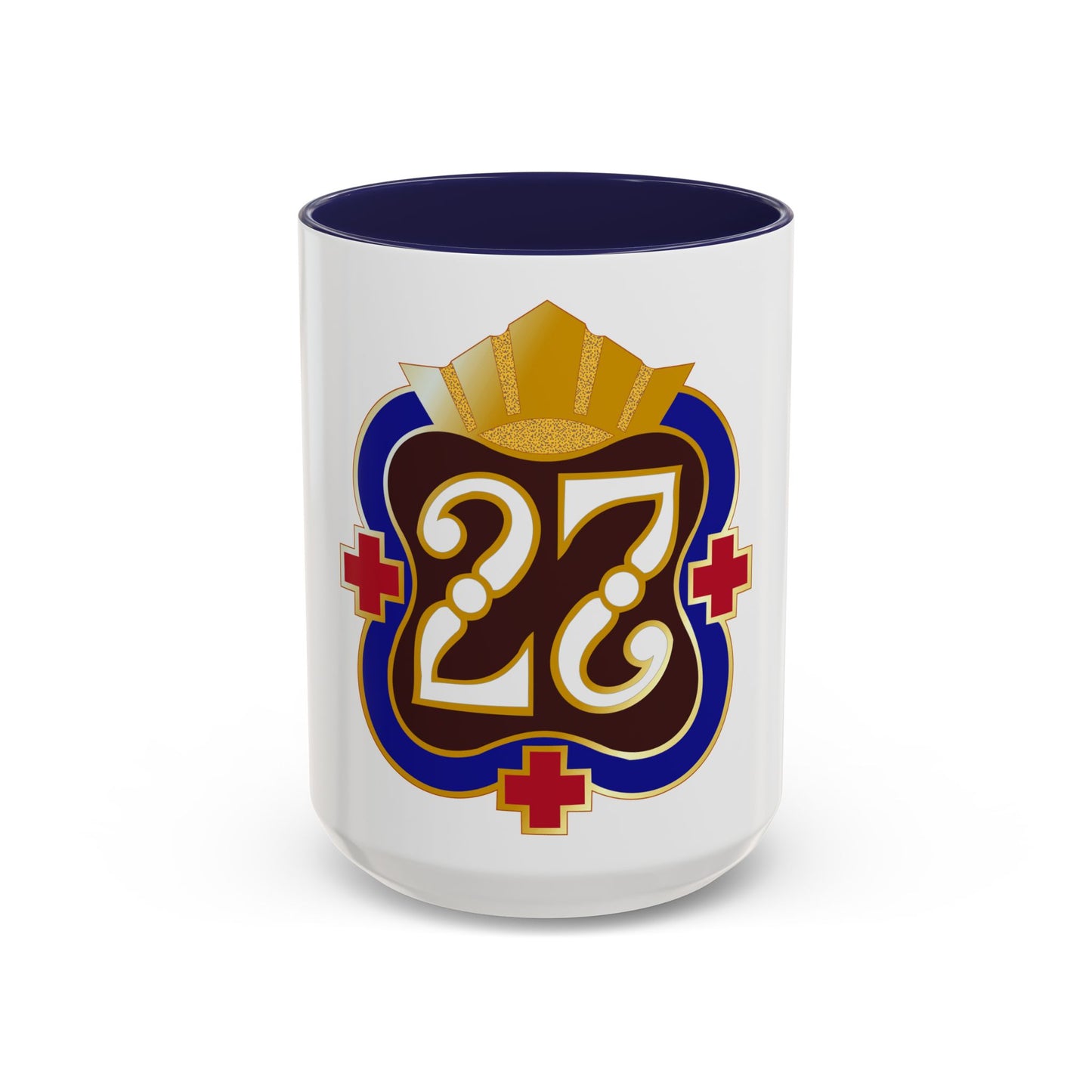 27 Surgical Hospital (U.S. Army) Accent Coffee Mug