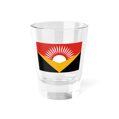Flag of Kingman Kansas (United States) Shot Glass 1.5oz