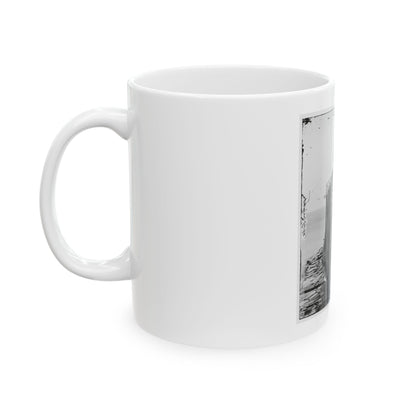 Charleston, S.C. Breach Patched With Gabions On The North Wall Of Fort Sumter (U.S. Civil War) White Coffee Mug