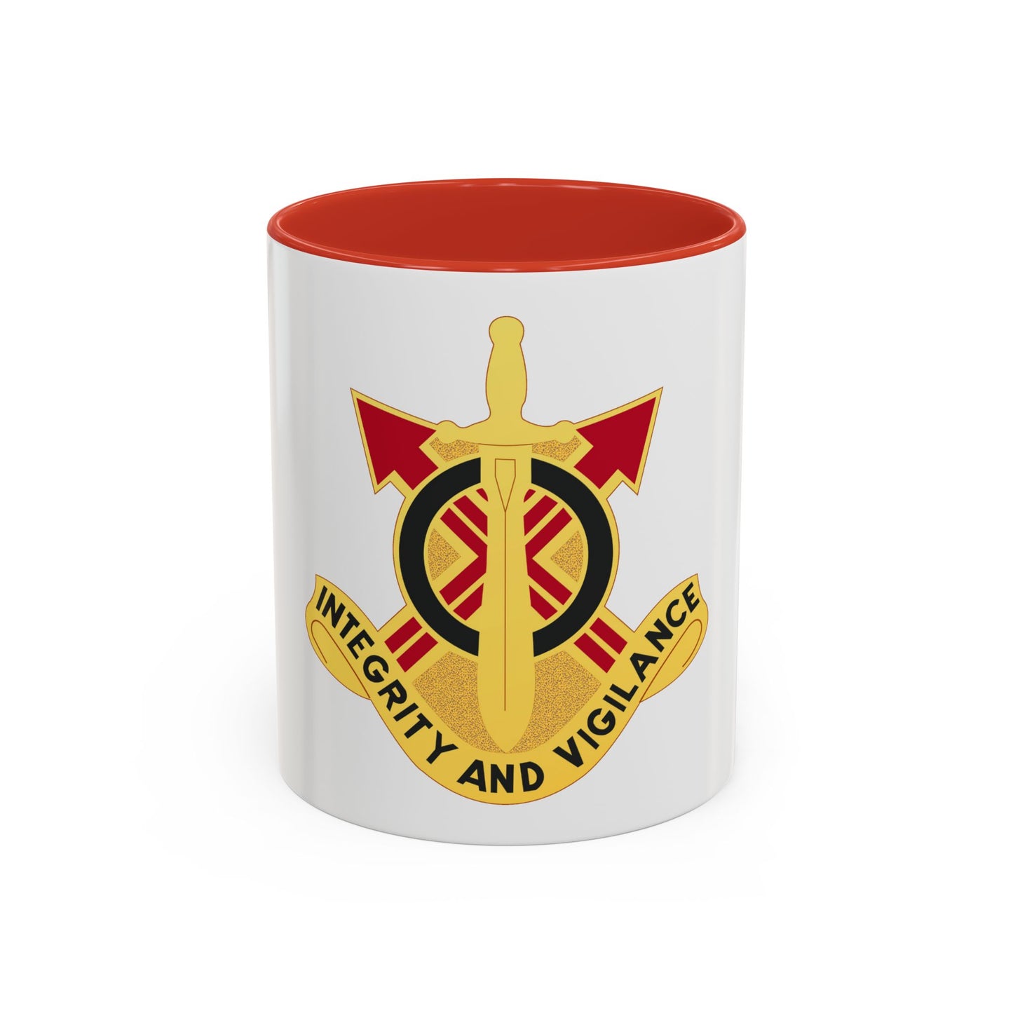 107th Artillery Group (U.S. Army) Accent Coffee Mug