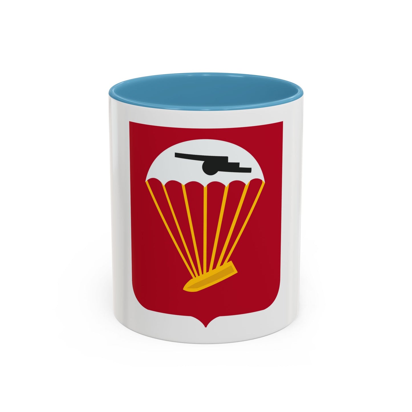 456th Airborne Field Artillery Battalion v2 (U.S. Army) Accent Coffee Mug